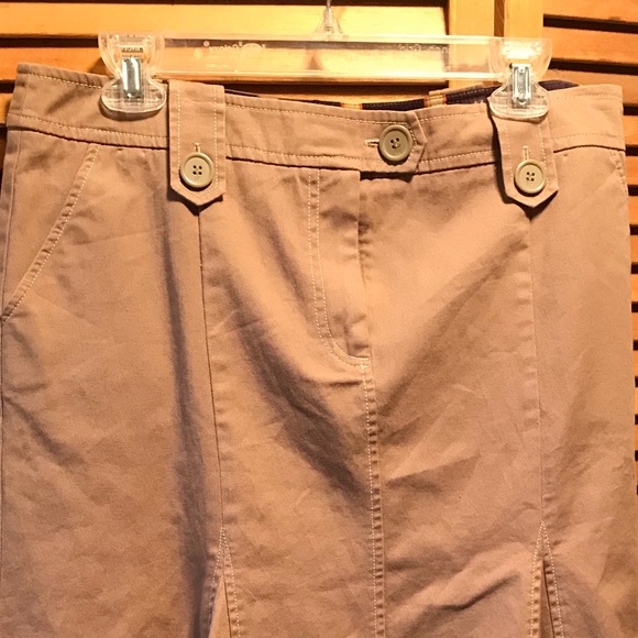 W Work to Weekend Khaki Skirt Suit - Picture 6 of 8